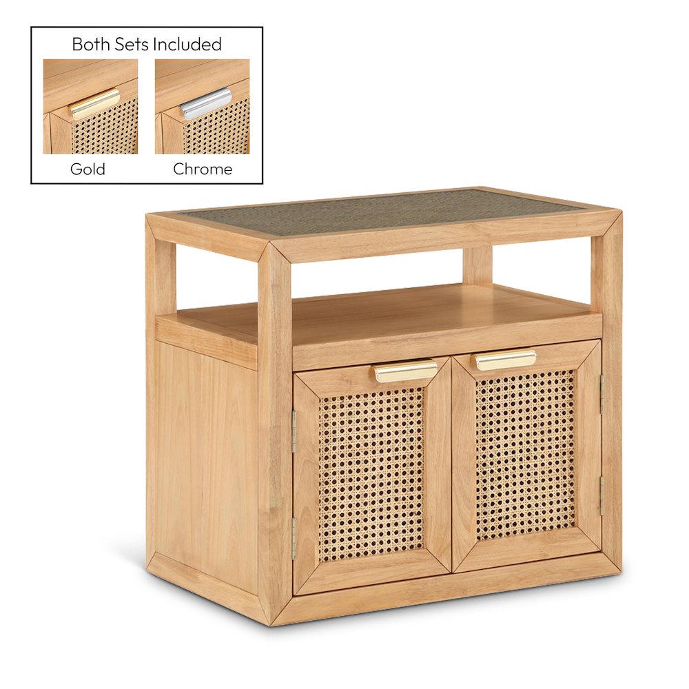 Cole Natural Night Stand. Picture 1