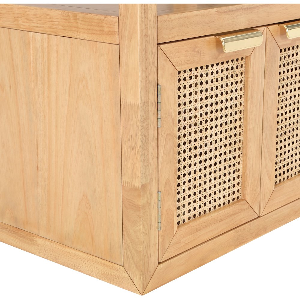 Cole Natural Night Stand. Picture 10