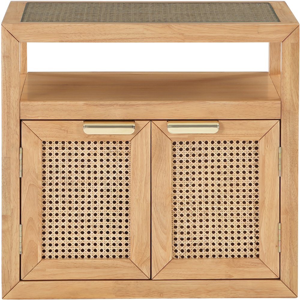 Cole Natural Night Stand. Picture 3