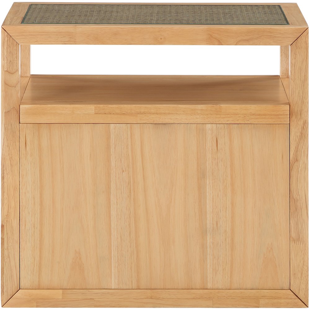 Cole Natural Night Stand. Picture 8