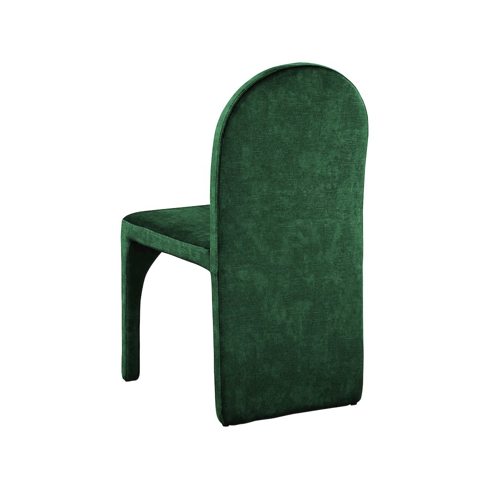 Summer Green Velvet Dining Side Chair, Set of 2. Picture 2
