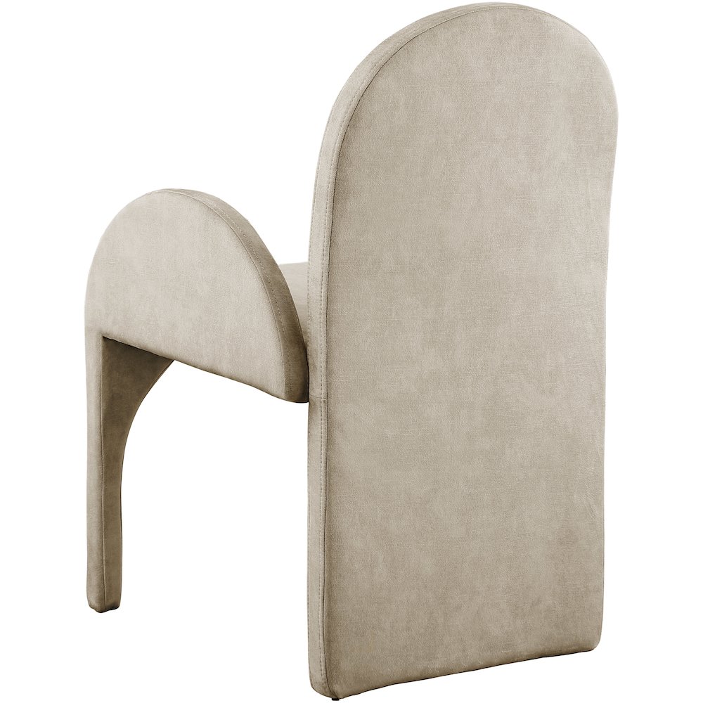 Summer Stone Velvet Dining Arm Chair, Set of 2. Picture 2