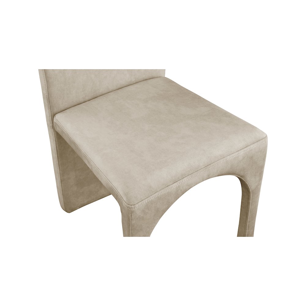 Summer Stone Velvet Dining Side Chair, Set of 2. Picture 4