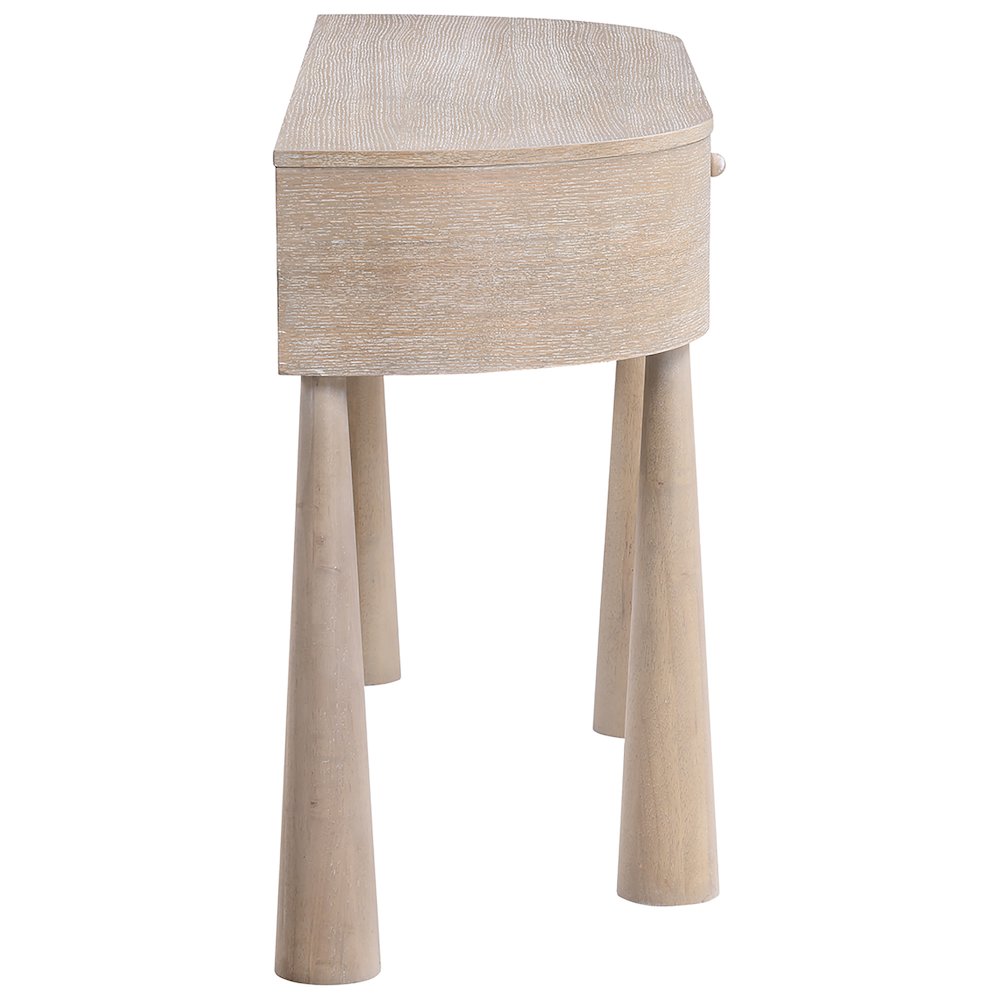 Oasis Natural Acacia Veneer And Solid Wood Console Table. Picture 3