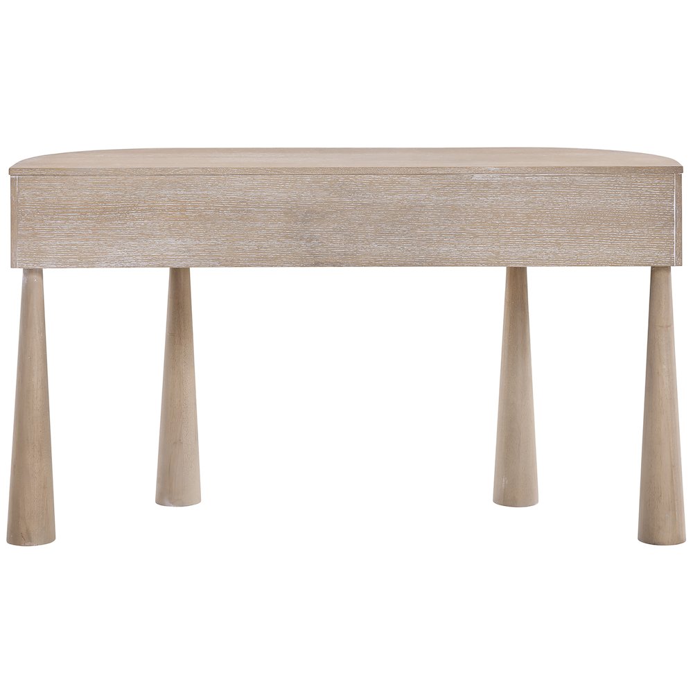 Oasis Natural Acacia Veneer And Solid Wood Console Table. Picture 4