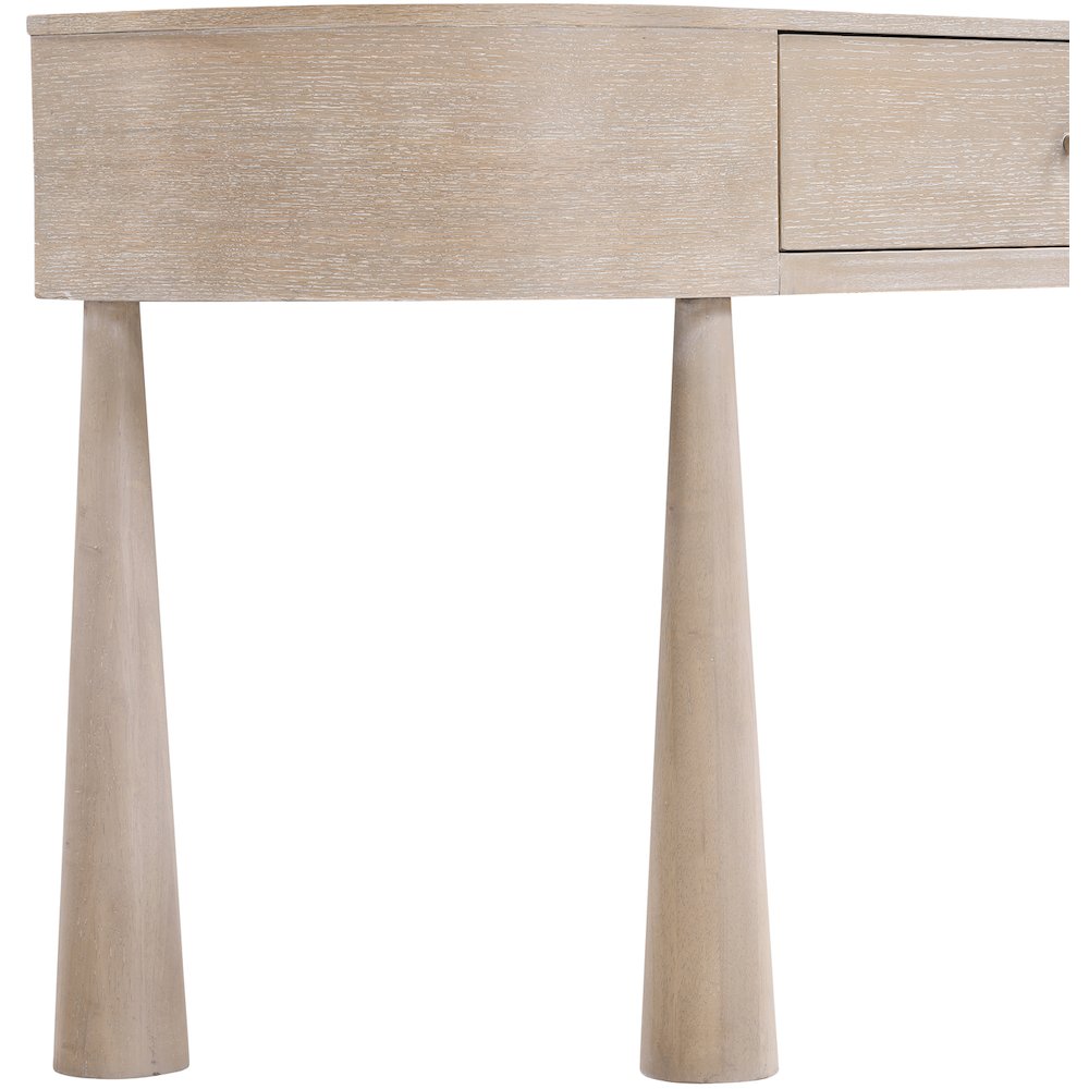 Oasis Natural Acacia Veneer And Solid Wood Console Table. Picture 5
