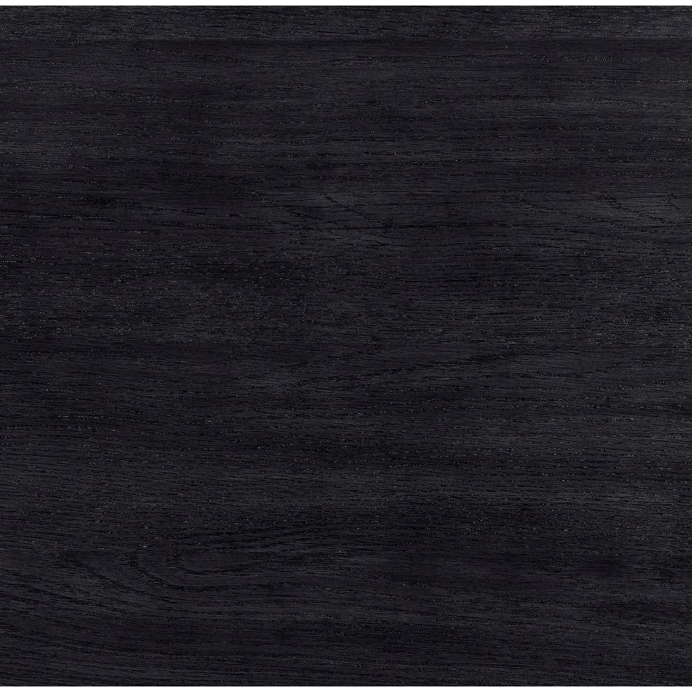 Astrid Black Solid Wood And Oak Veneer Console Table. Picture 9