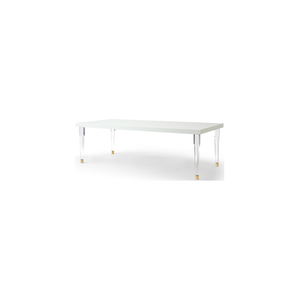 Bethany White Dining Table. Picture 1