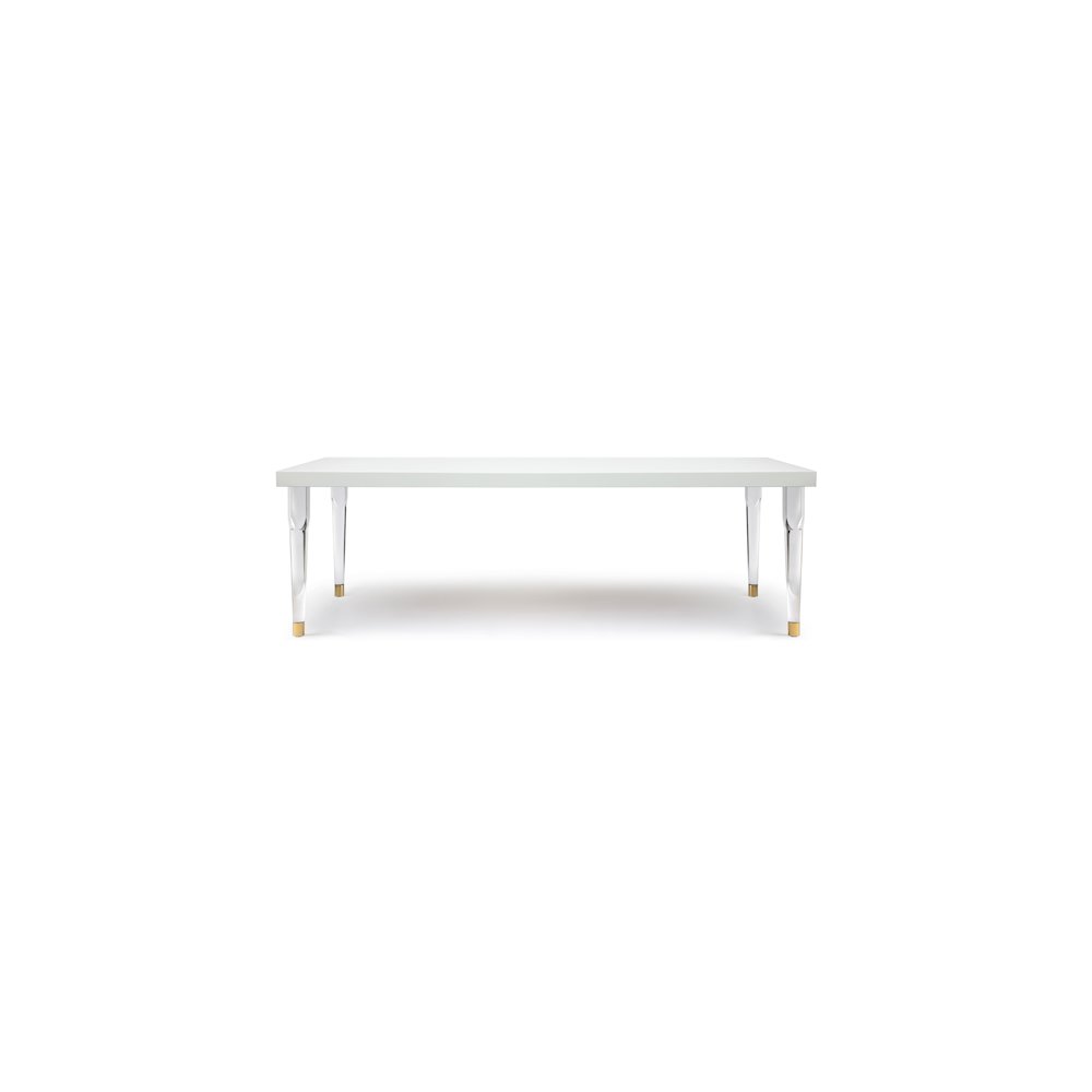 Bethany White Dining Table. Picture 2