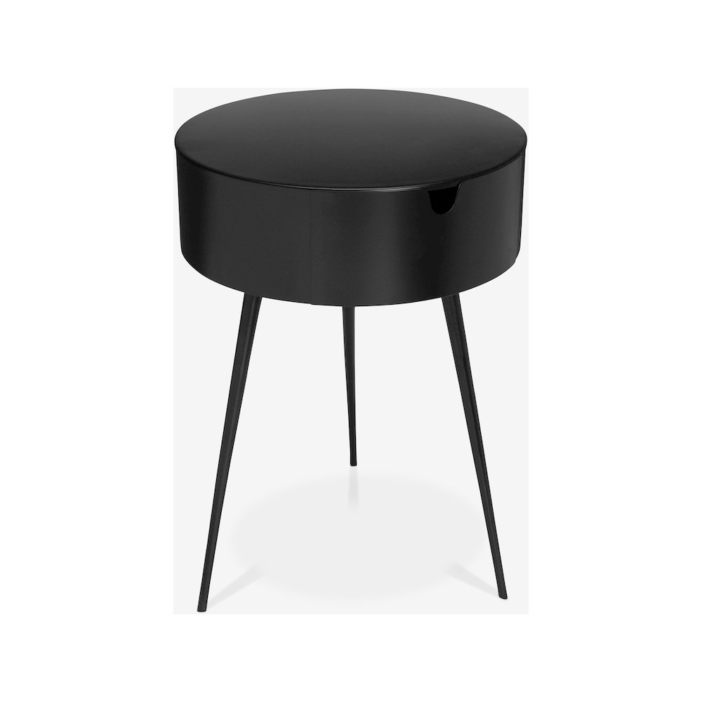 Bali Black Night Stand. Picture 1