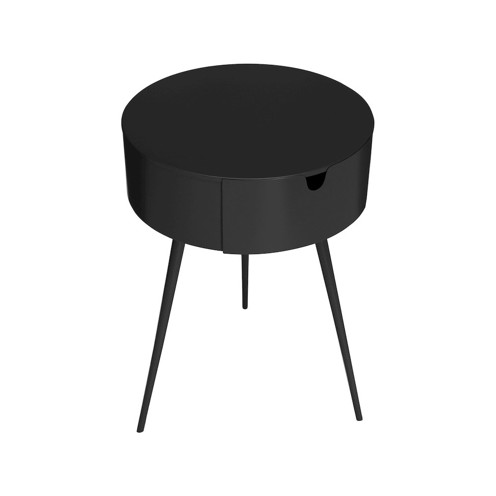 Bali Black Night Stand. Picture 2
