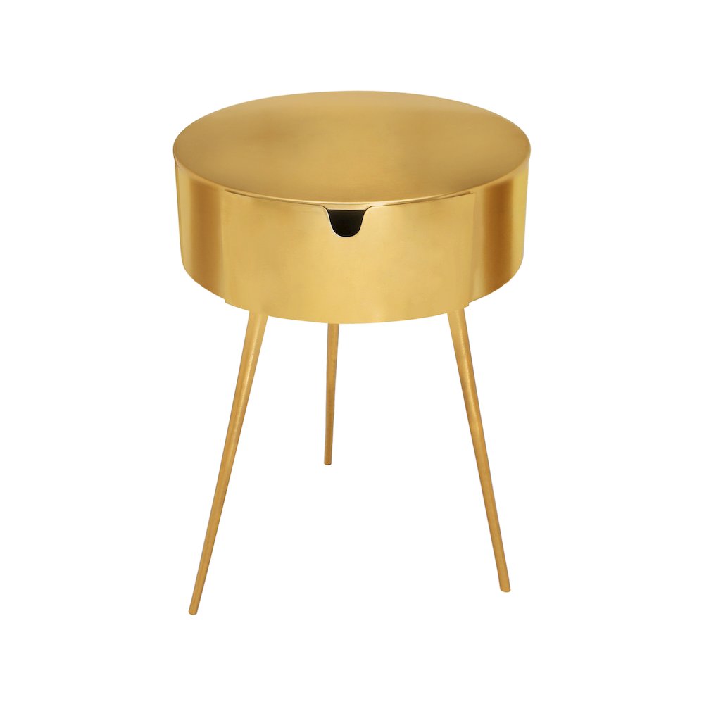 Bali Gold Night Stand. Picture 2