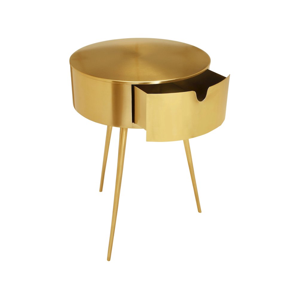 Bali Gold Night Stand. Picture 3