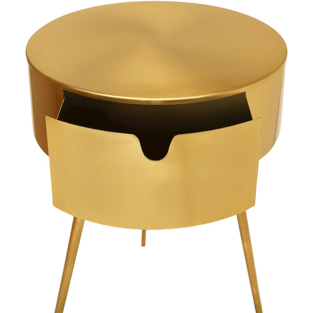 Bali Gold Night Stand. Picture 4