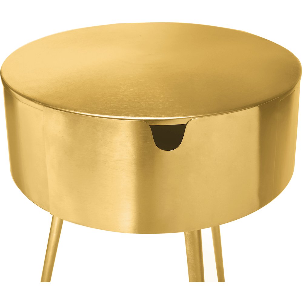 Bali Gold Night Stand. Picture 5