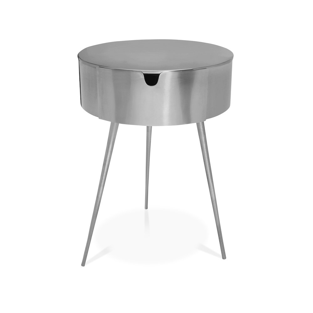 Bali Silver Night Stand. Picture 1
