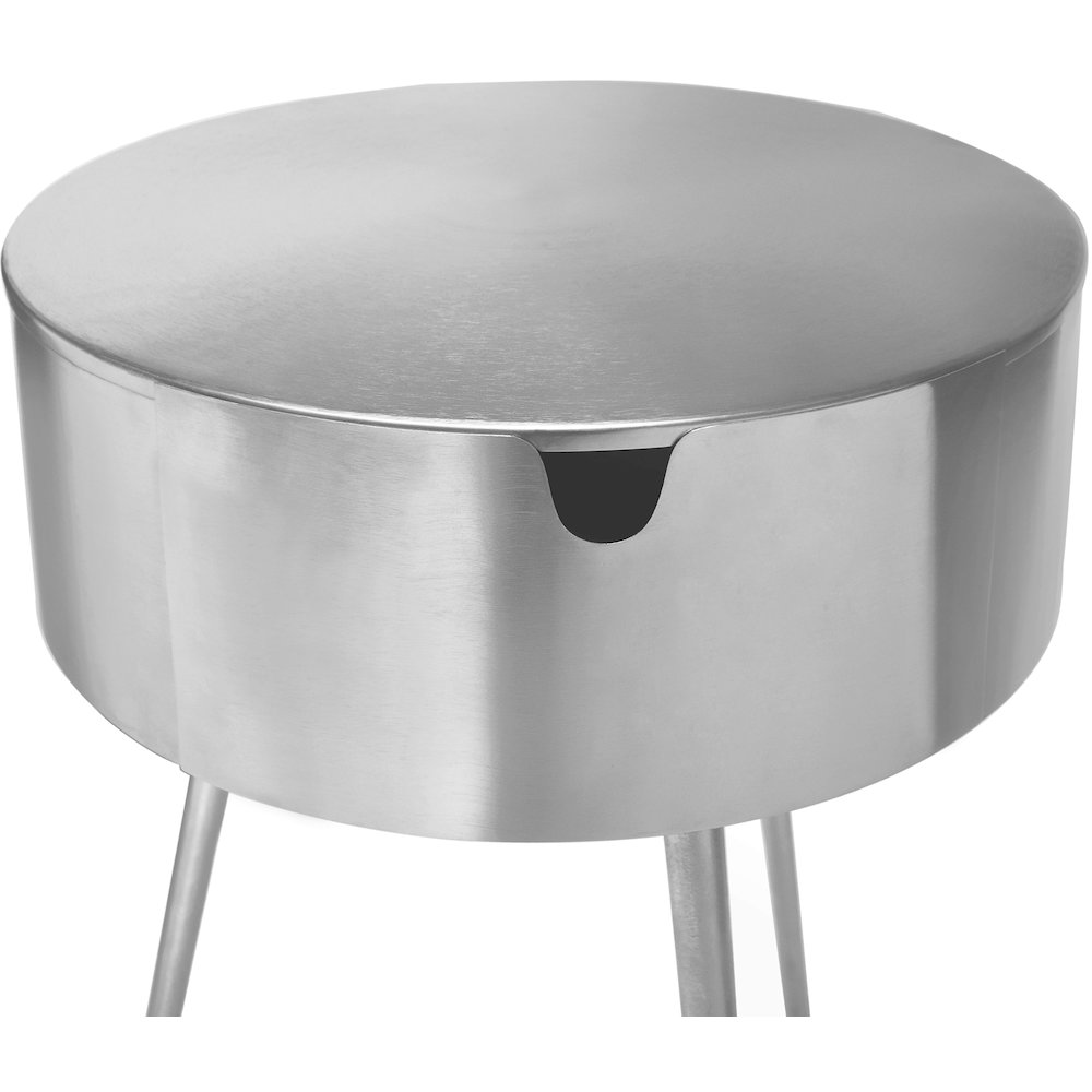 Bali Silver Night Stand. Picture 4