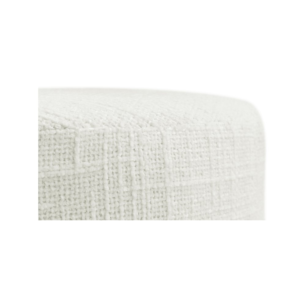Jasper Cream Boucle Fabric Stool. Picture 10