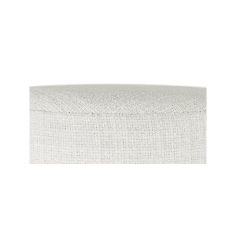 Jasper Cream Boucle Fabric Stool. Picture 11