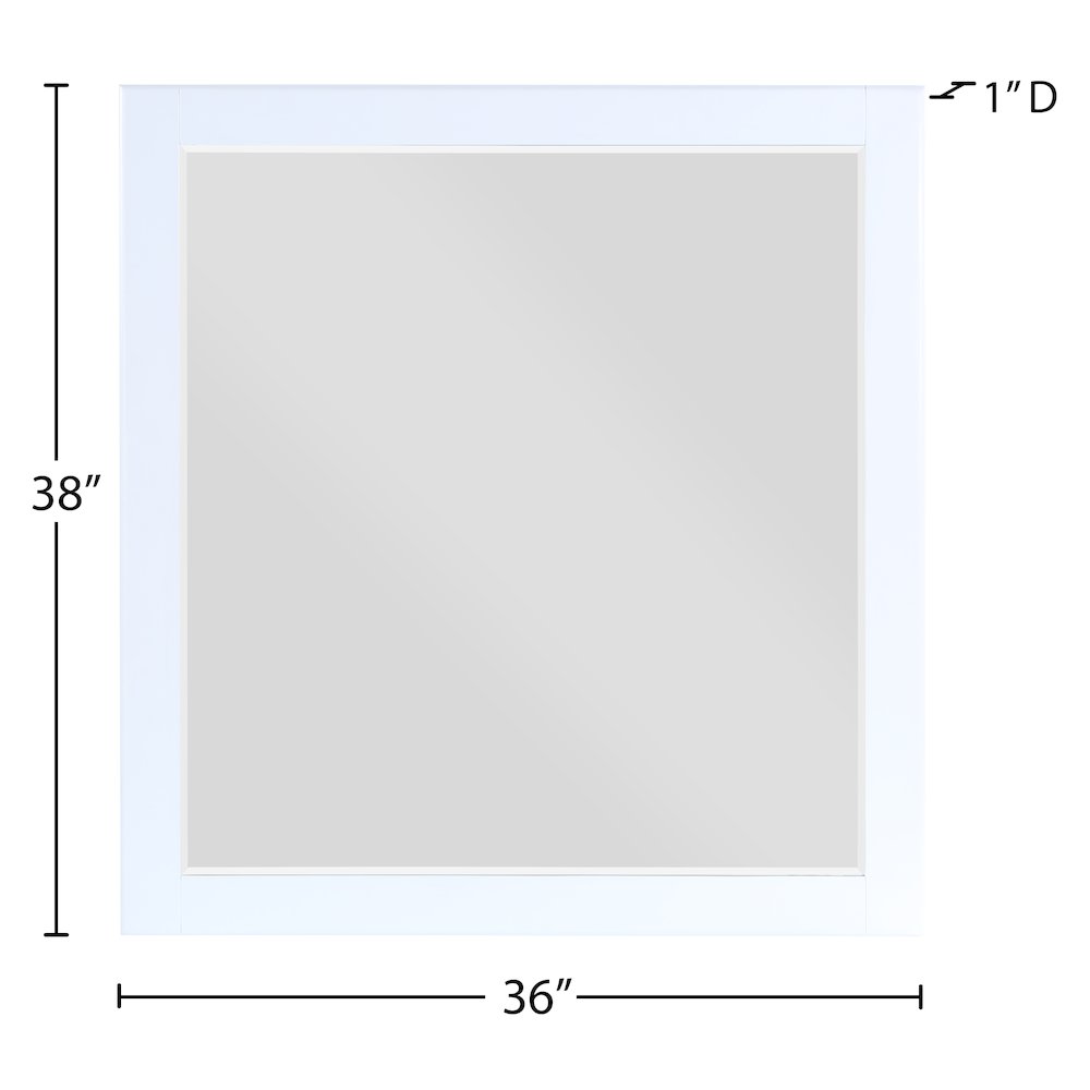 Zayne White Mirror. Picture 5