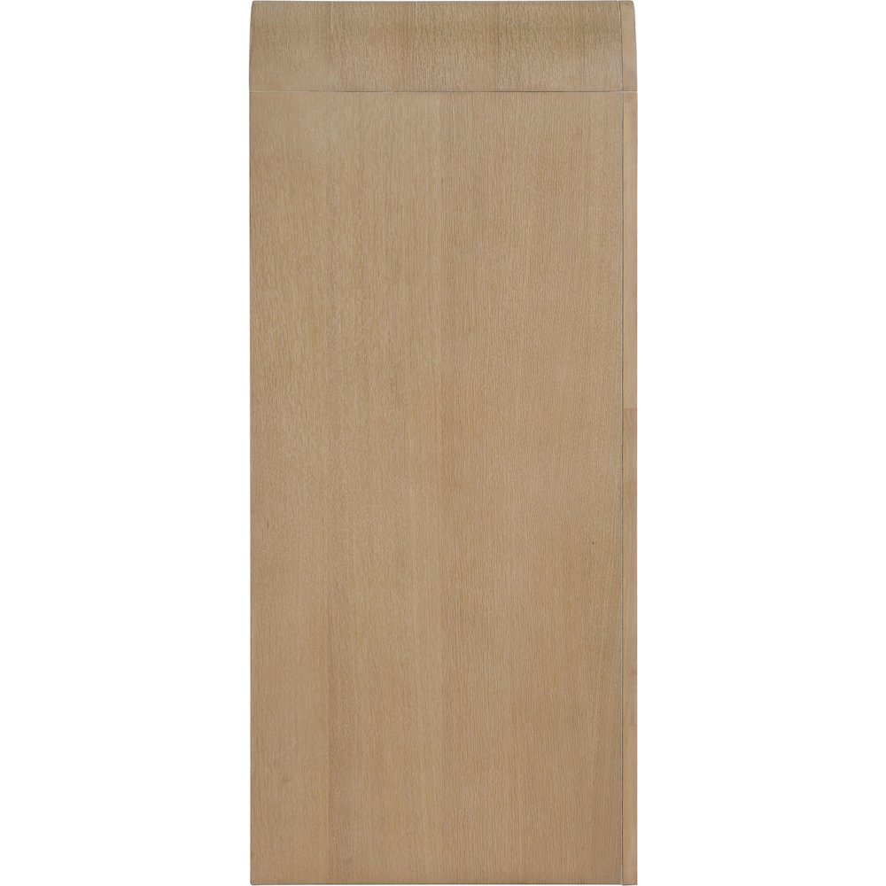 Giada Natural Solid Wood And Veneer Chest. Picture 8