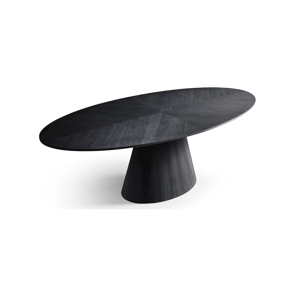 Gavin Black Dining Table. Picture 1