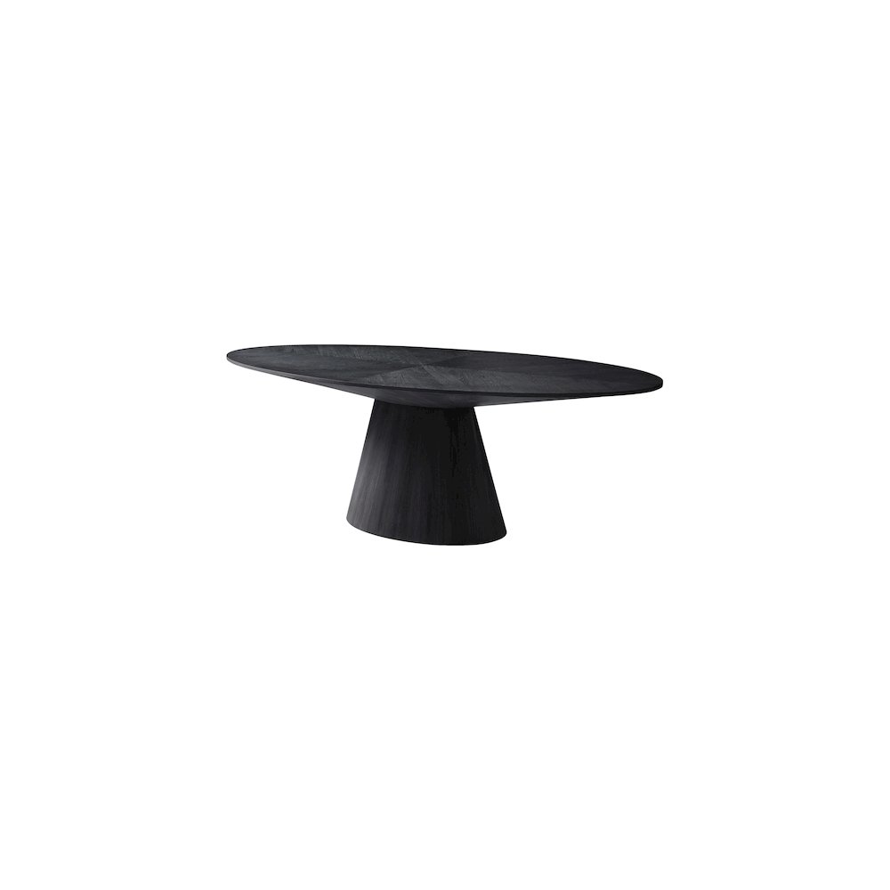 Gavin Black Dining Table. Picture 4