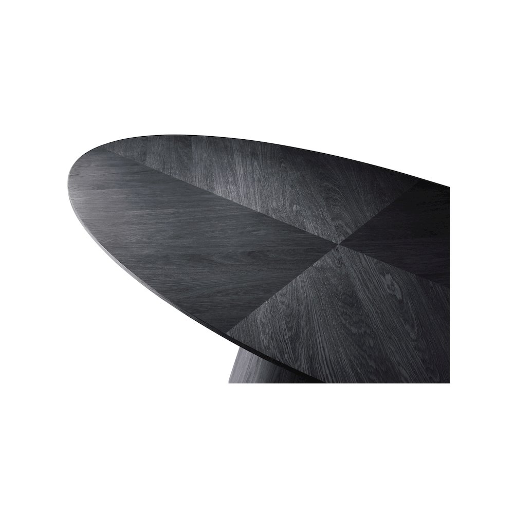 Gavin Black Dining Table. Picture 6