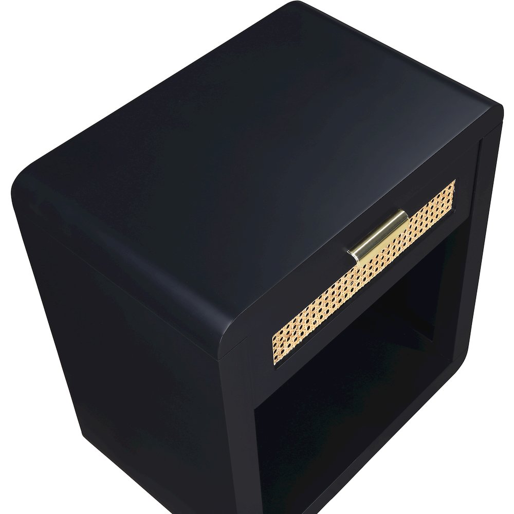 Langham Black Night Stand. Picture 11