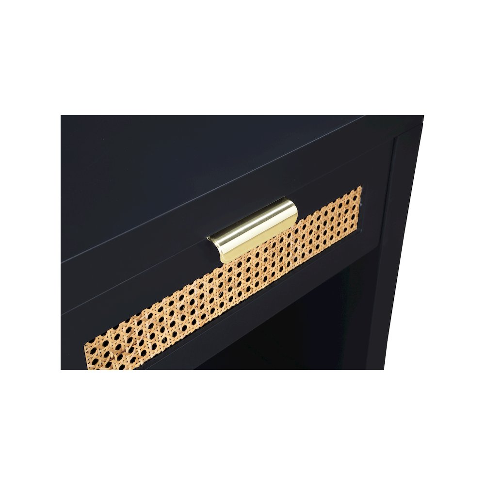 Langham Black Night Stand. Picture 13