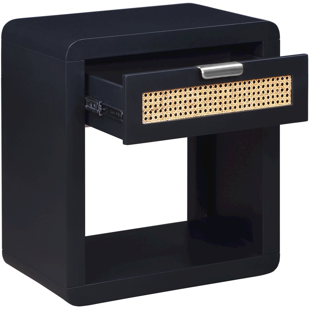 Langham Black Night Stand. Picture 5