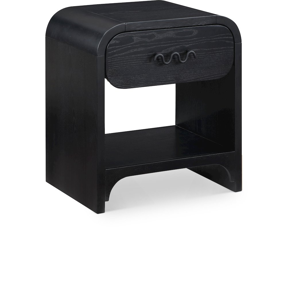 Hayes Black Night Stand / Side Table. Picture 1