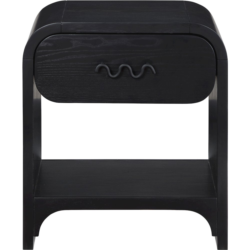 Hayes Black Night Stand / Side Table. Picture 2