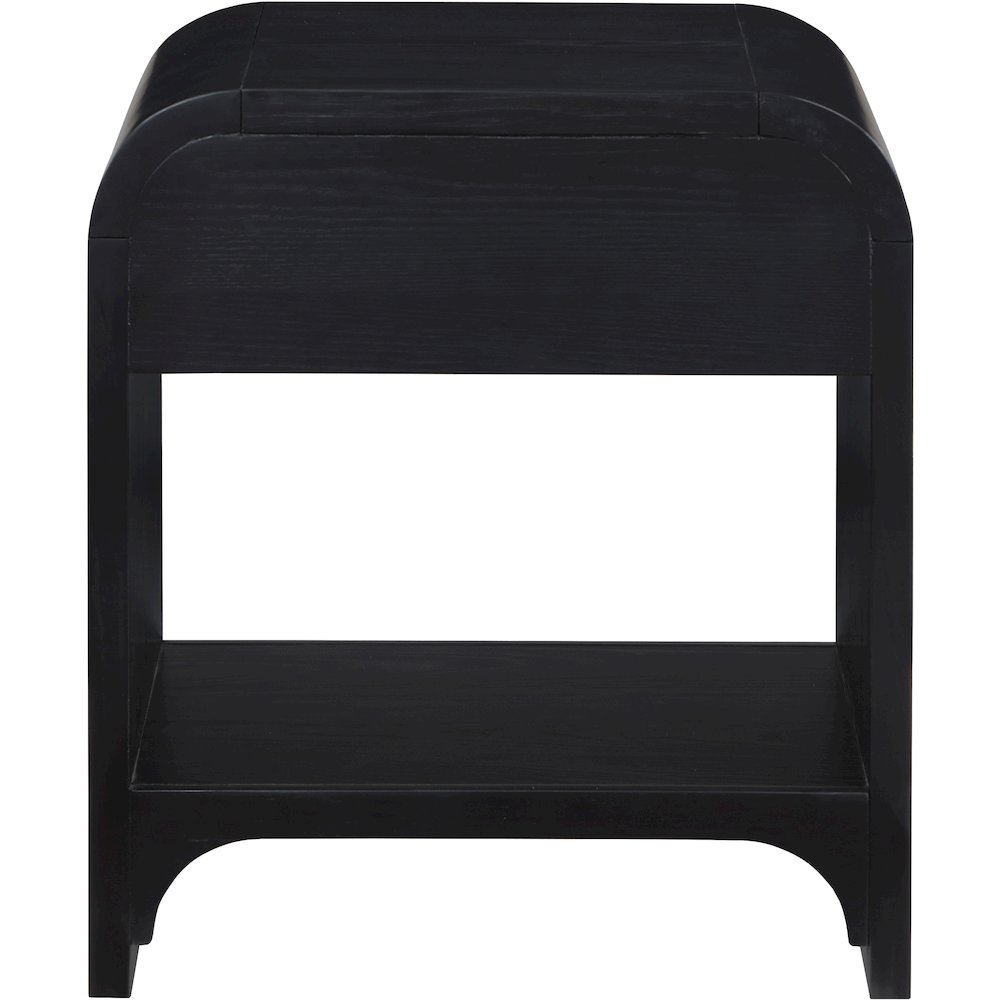 Hayes Black Night Stand / Side Table. Picture 5