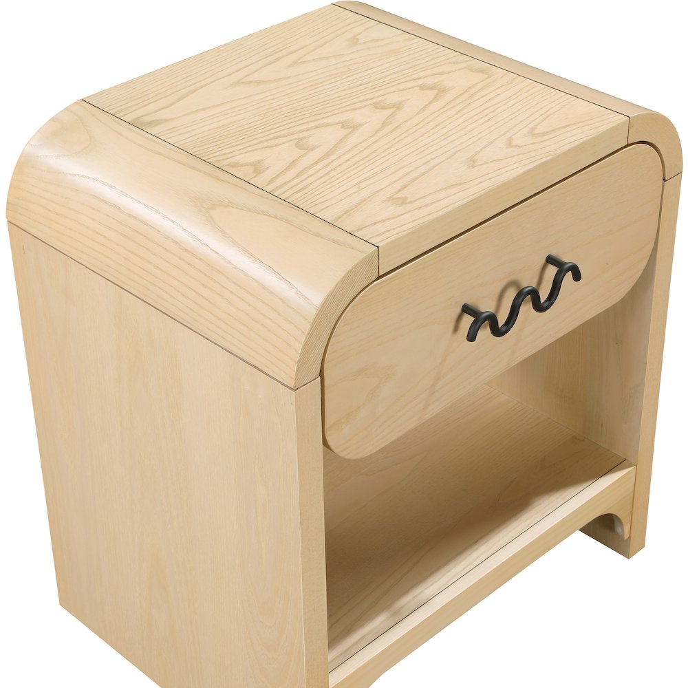 Hayes Natural Night Stand / Side Table. Picture 7