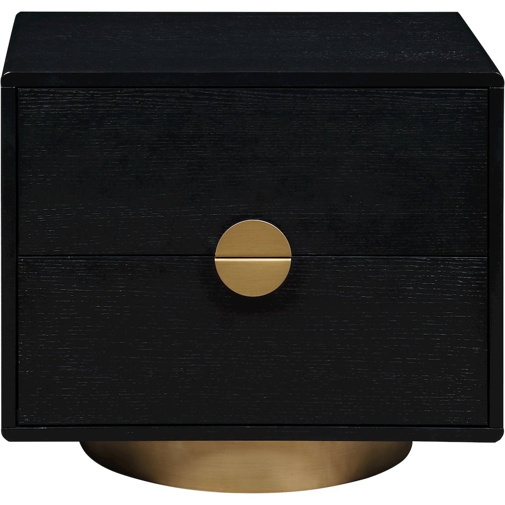 Wade Black Night Stand / Side Table. Picture 2