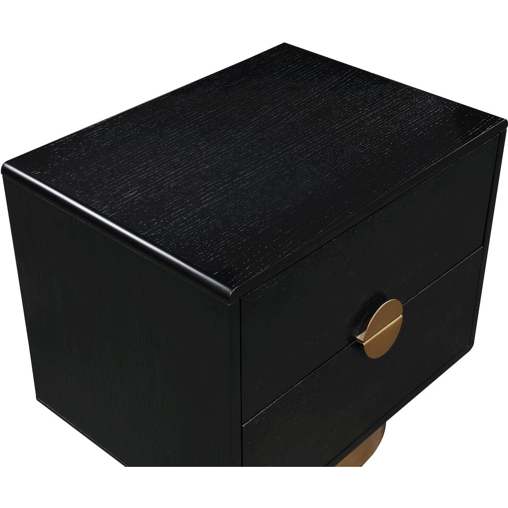 Wade Black Night Stand / Side Table. Picture 6
