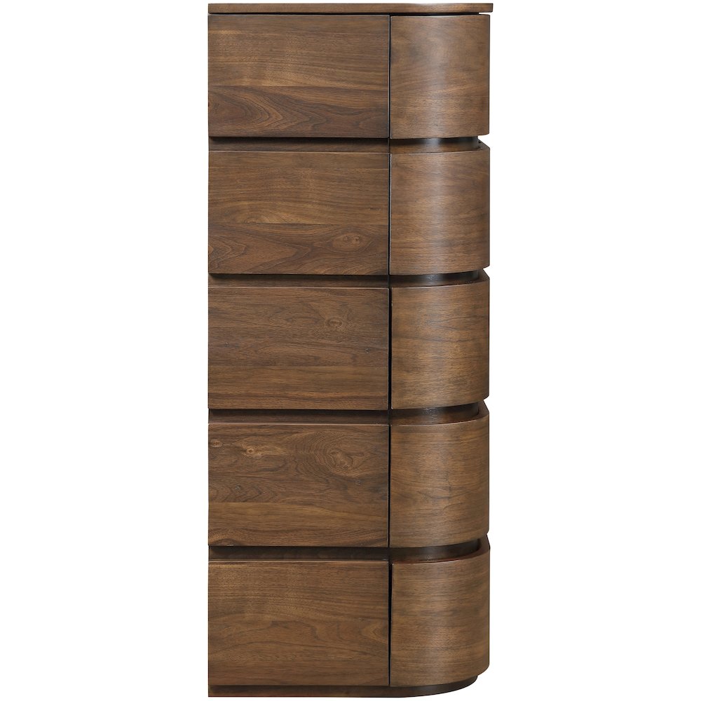 Annalise Brown Solid Wood Chest. Picture 3