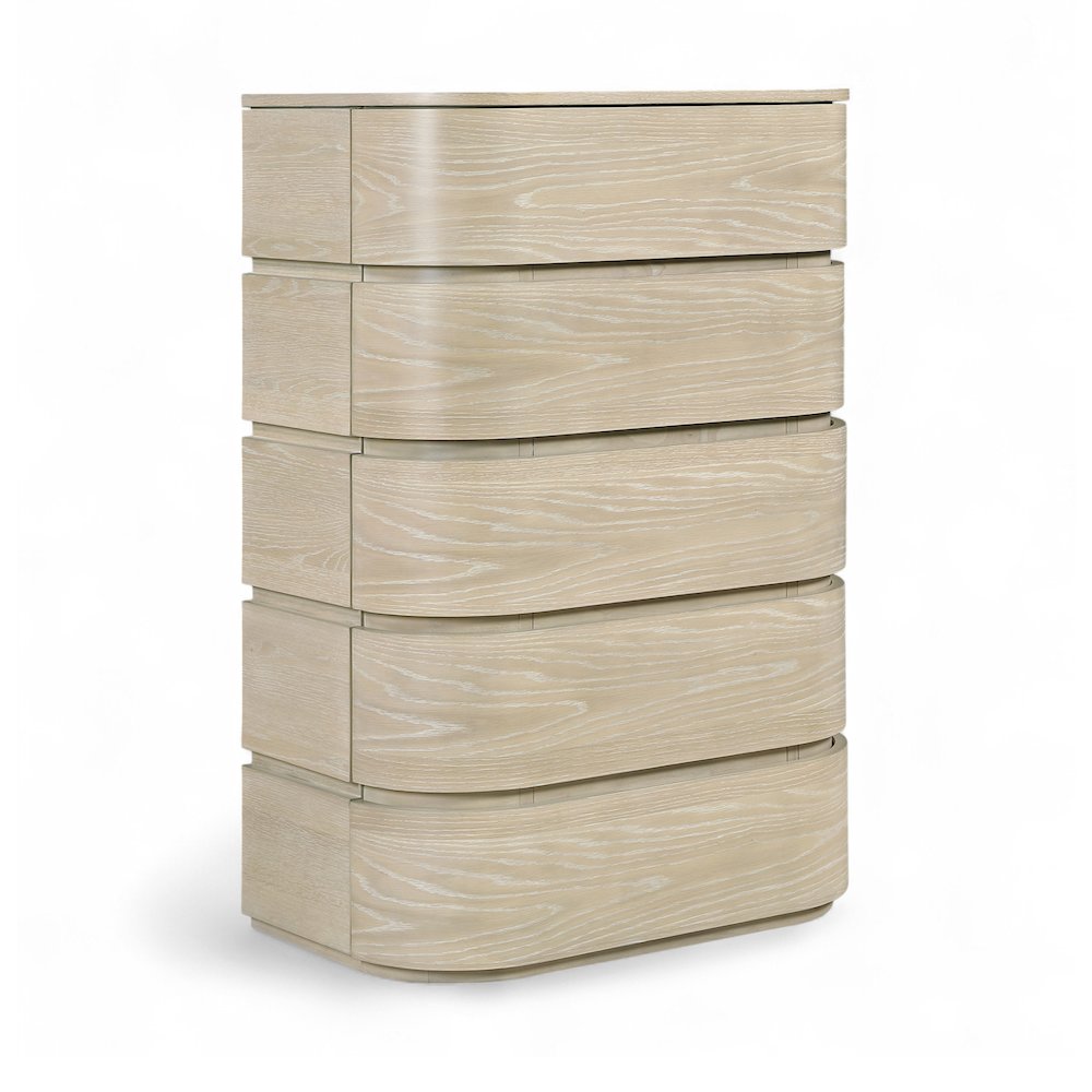 Annalise Natural Solid Wood Chest. Picture 1