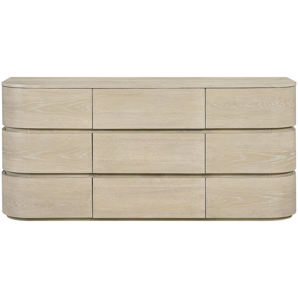 Annalise Natural Solid Wood Dresser. Picture 2