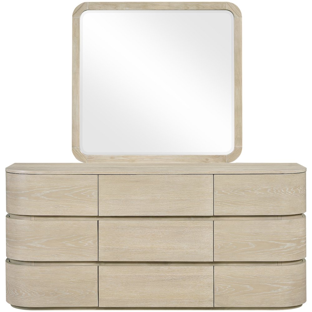 Annalise Natural Solid Wood Dresser. Picture 8