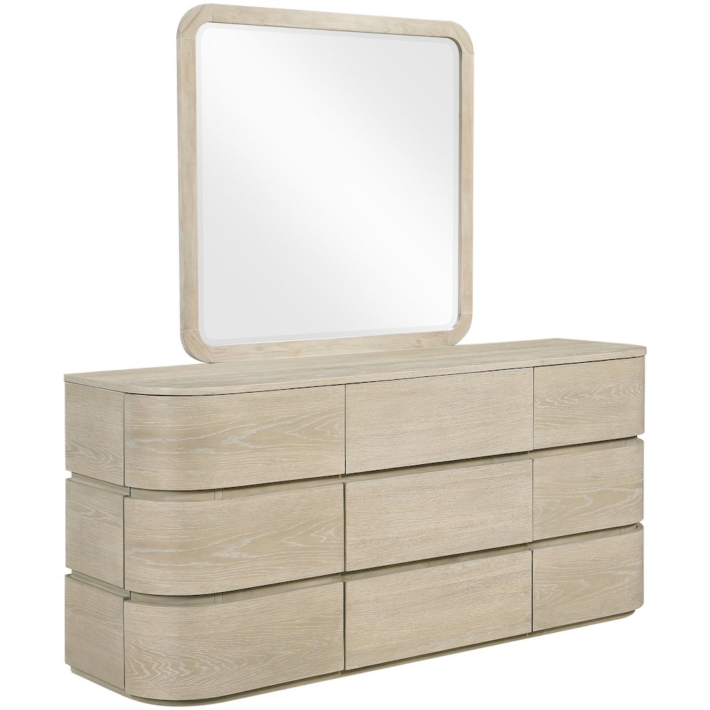 Annalise Natural Solid Wood Dresser. Picture 9
