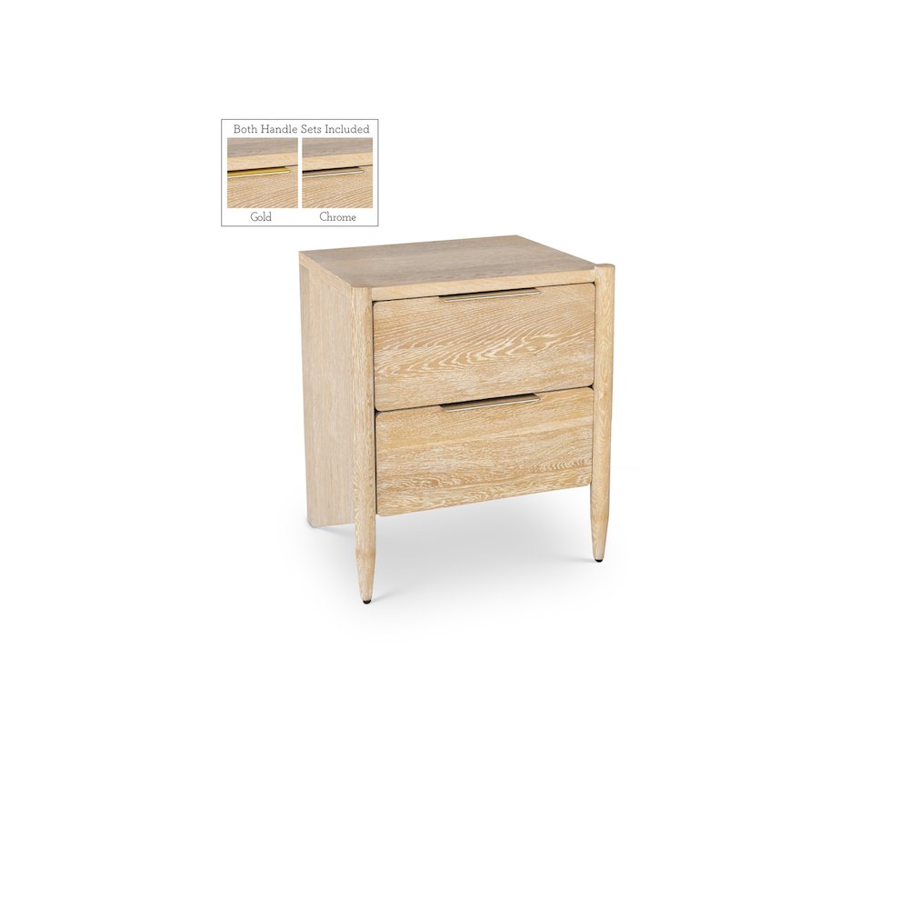 Oakwood White Oak Night Stand. Picture 1