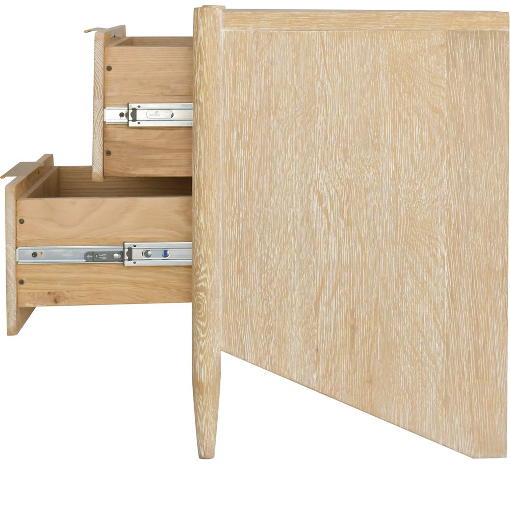 Oakwood White Oak Night Stand. Picture 9