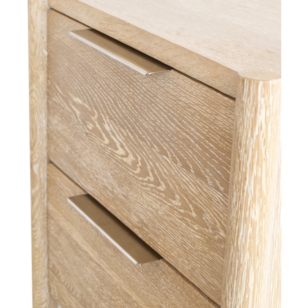 Oakwood White Oak Night Stand. Picture 10
