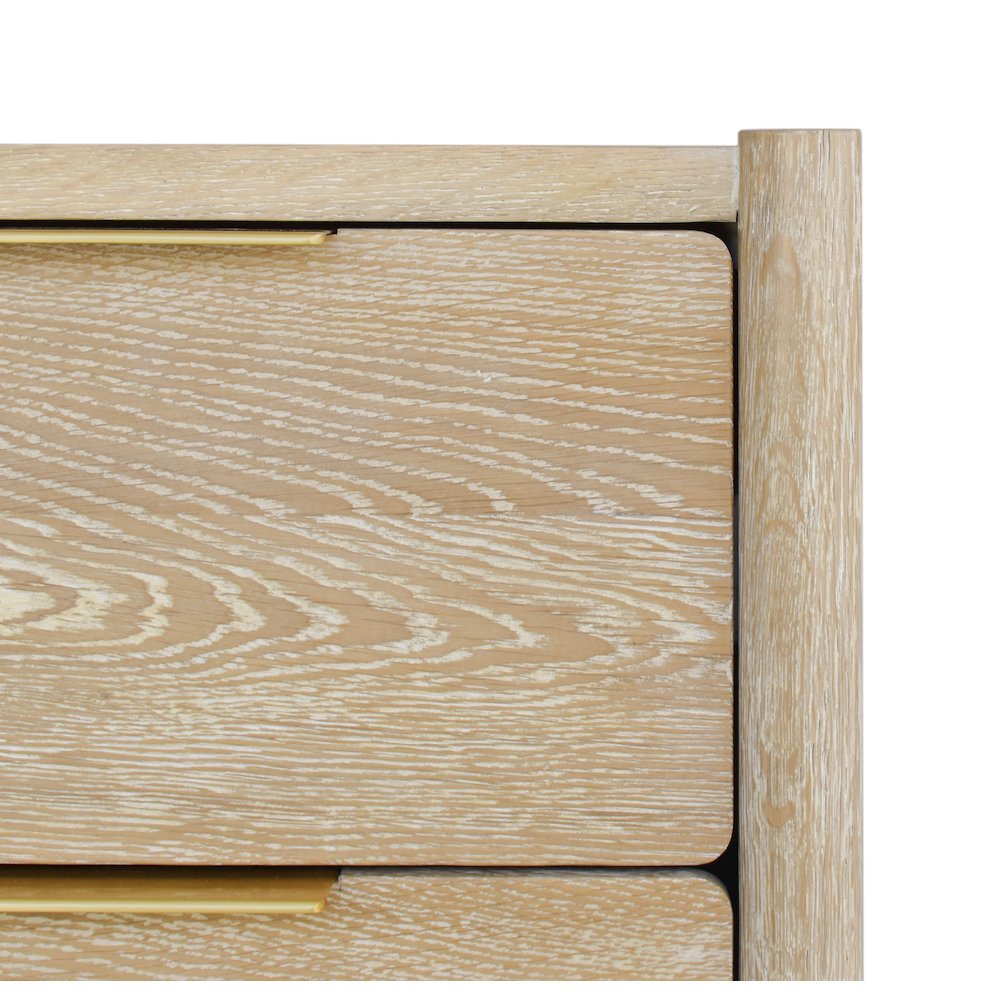 Oakwood White Oak Night Stand. Picture 14
