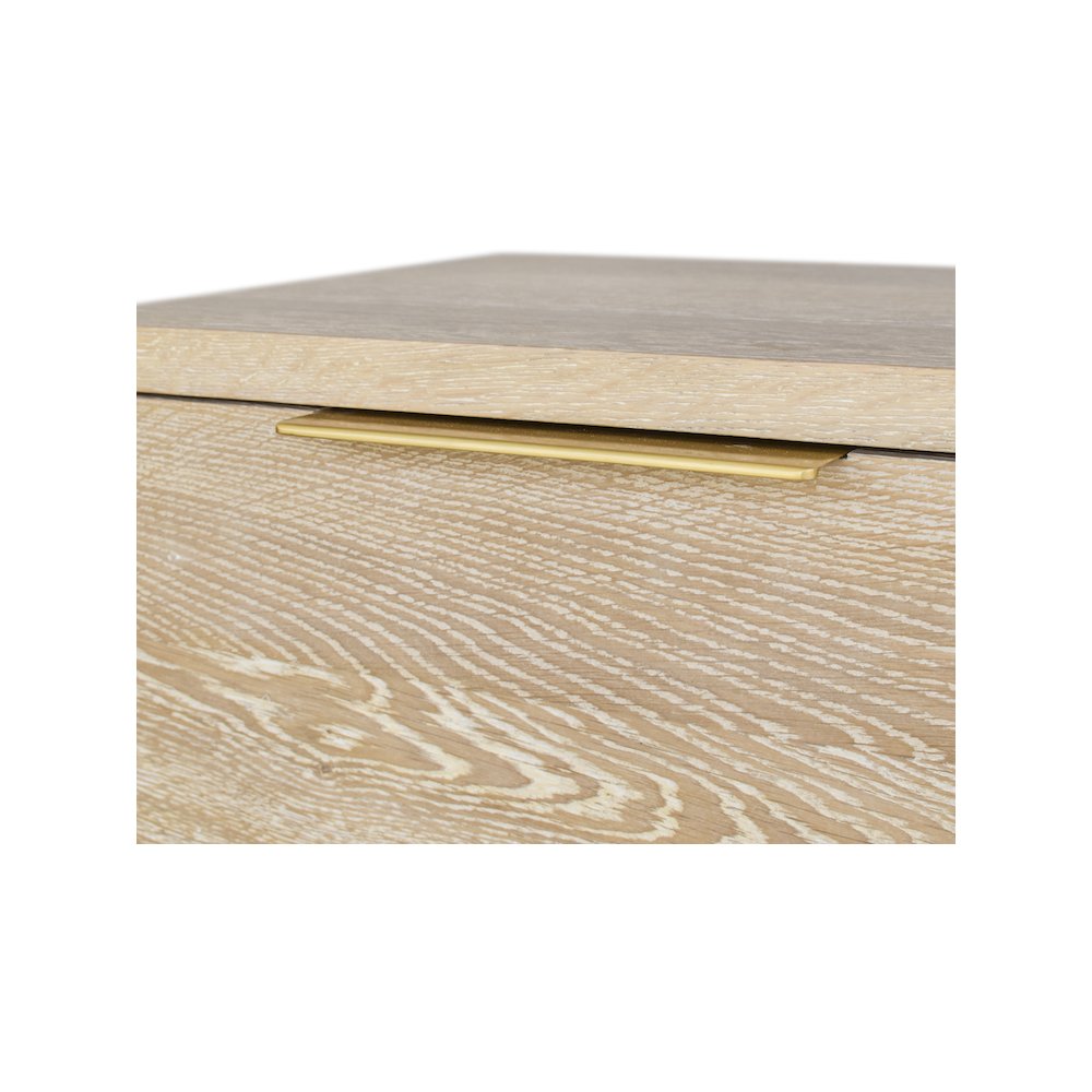 Oakwood White Oak Night Stand. Picture 15