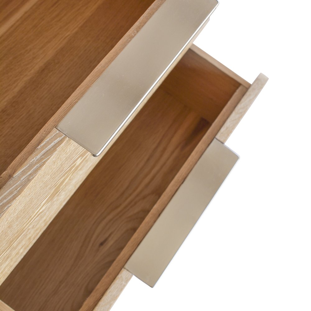 Oakwood White Oak Night Stand. Picture 17