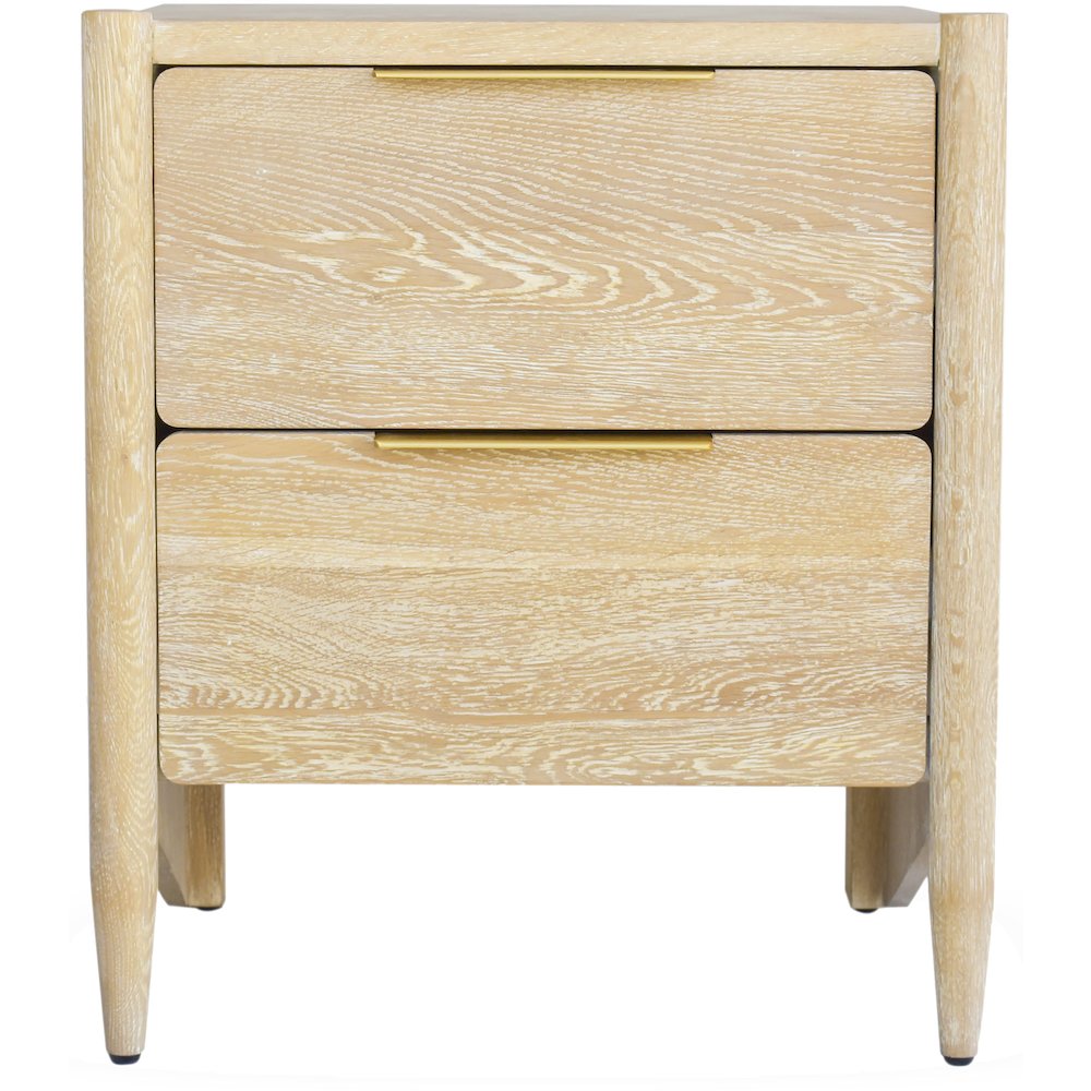 Oakwood White Oak Night Stand. Picture 4