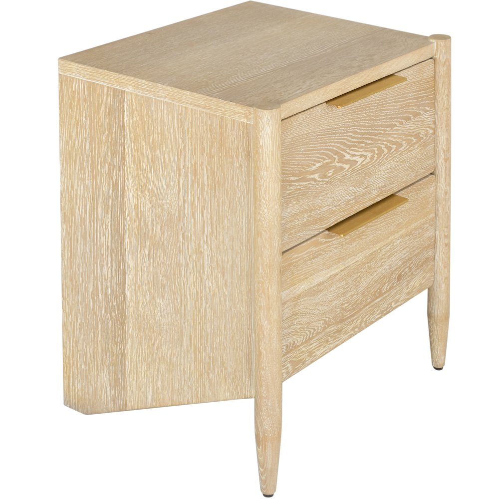 Oakwood White Oak Night Stand. Picture 8